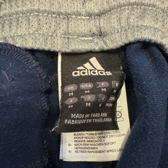 Adidas Women Lounge Pants Navy Blue Size Medium - Picture 3 of 5